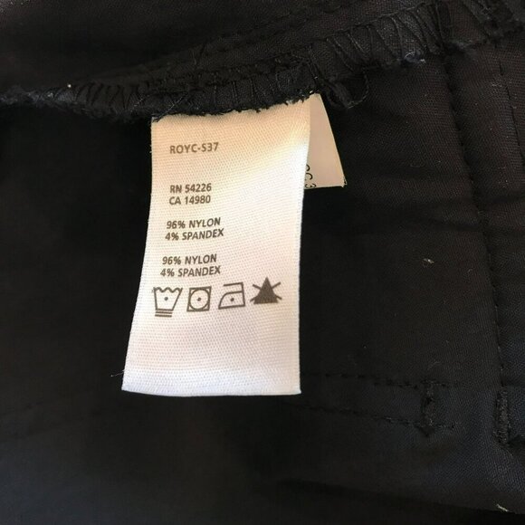 Royal Robbins Outdoor Skirt Adventure Flare Pockets Black Women's Sz 14 Active - Picture 8 of 14